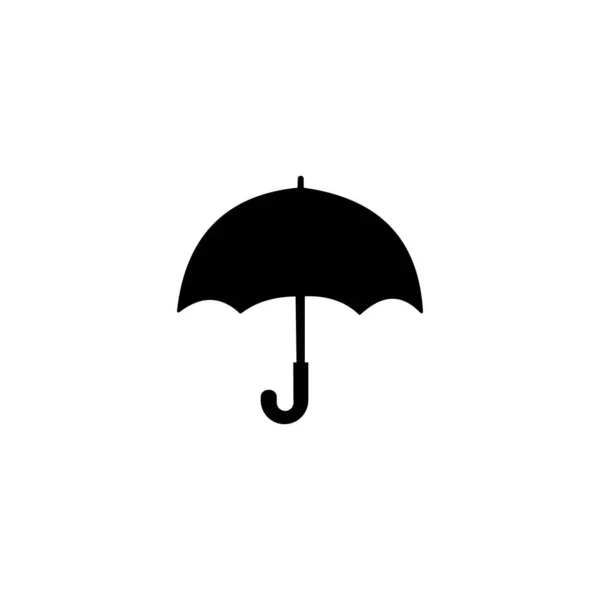 Ícone Guarda Chuva Logotipo Isolado Sinal Símbolo Vetor Ilustração Ícones —  Vetores de Stock