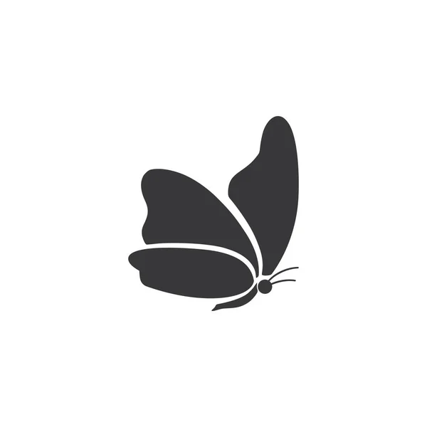 Icono Mariposa Elementos Gráficos Para Diseño — Vector de stock