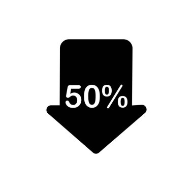  Özel indirim ikonu. Tasarımınız için grafiksel ögeler