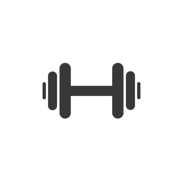 Dumbbell Icon Logo Isolated Sign Symbol Vector Illustration High Quality — Stock Vector