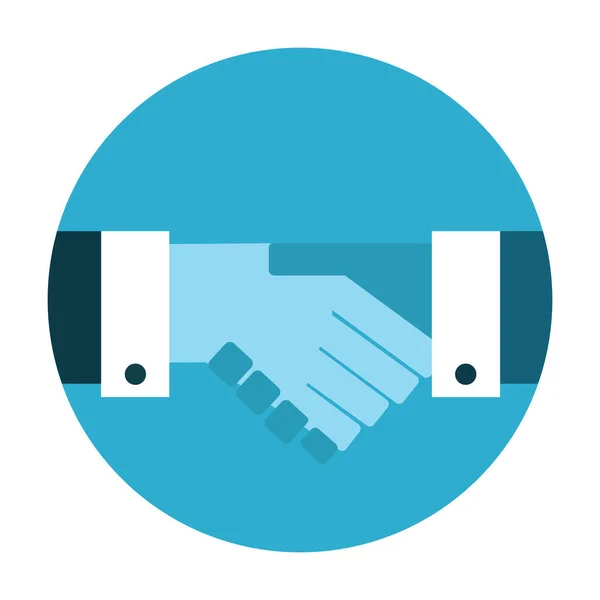 Ikona Dohody Handshake Grafické Prvky Pro Váš Design — Stockový vektor