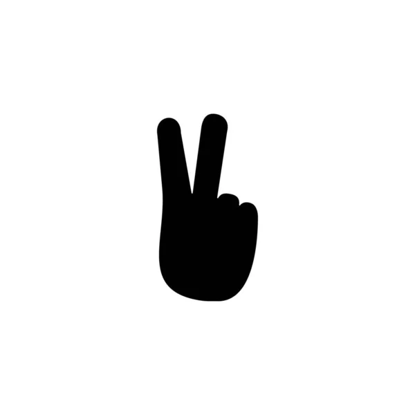 Barış Simgesi Veya Logo Izole Edilmiş Işaret Vektör Illüstrasyonu Yüksek — Stok Vektör