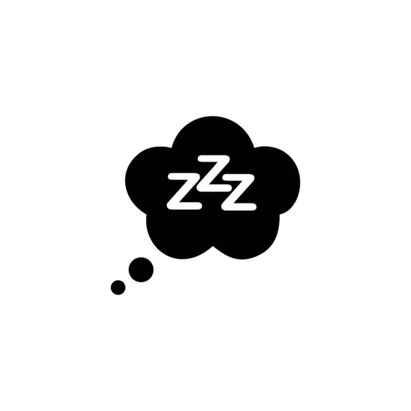 Sleep Icon Logo Isolated Sign Symbol Vector Illustration High Quality — Stock Vector