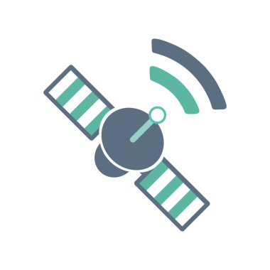 uydu ve sinyal sembolü