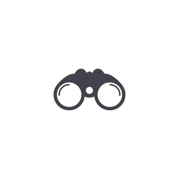 Dürbün Simgesi Veya Logo Izole Edilmiş Işaret Işareti Vektör Illüstrasyonu — Stok Vektör