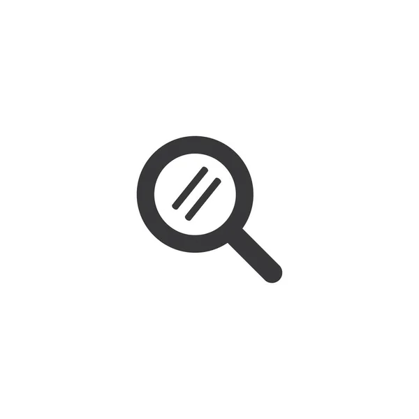 Illustration Magnifying Glass Icon — Stock Vector