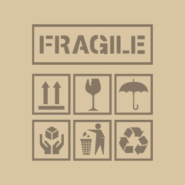 Ekonomi simgesiyle karton arkaplan