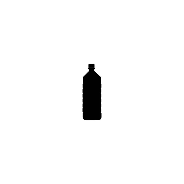 Logo Icono Botella Agua — Vector de stock