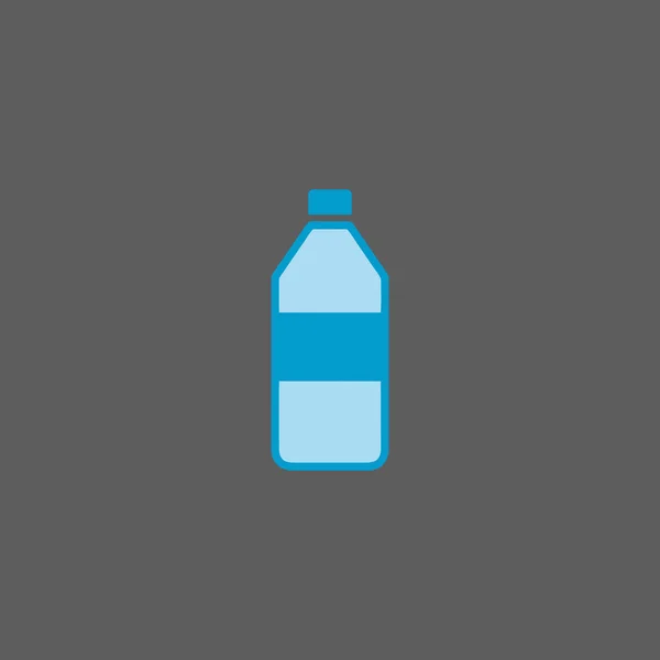 Flasche Wasser Symbol — Stockvektor