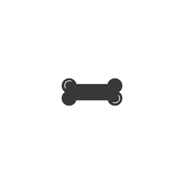 Hondenbot Eenvoudig Pictogram — Stockvector