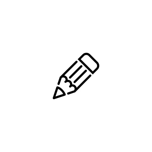 Kalem Çizgisi Çizimi — Stok Vektör