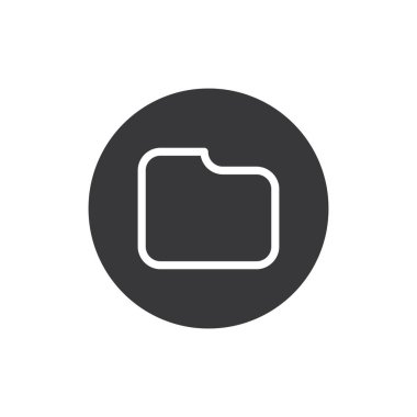 Çember arkaplanındaki dizin sembolü