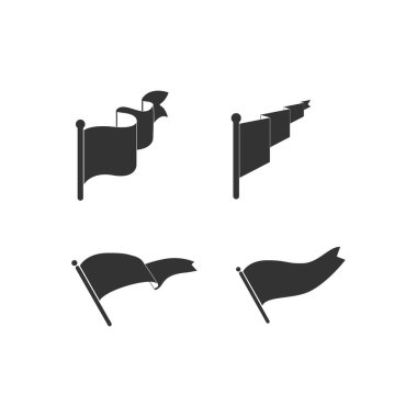 Bayrak simgesi logosu koleksiyonu