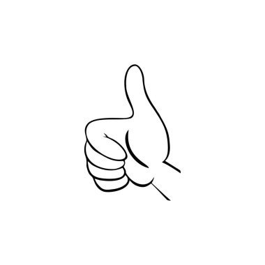 başparmağınızı çizgi simgesi gibi kaldırın