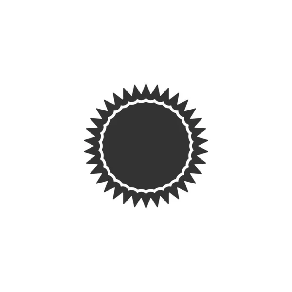 Sol Icono Simple Logotipo — Archivo Imágenes Vectoriales