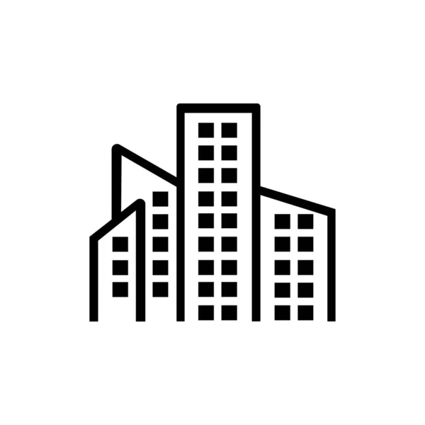 建筑城市图标标志 — 图库矢量图片