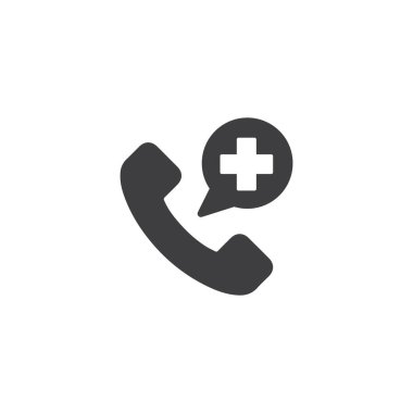 Acil çağrı simgesi logosu