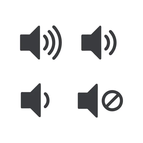 Логотип Значка Звука — стоковый вектор