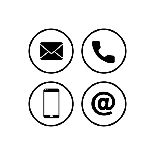 Illustration Vectorielle Symbole Icône Communication — Image vectorielle