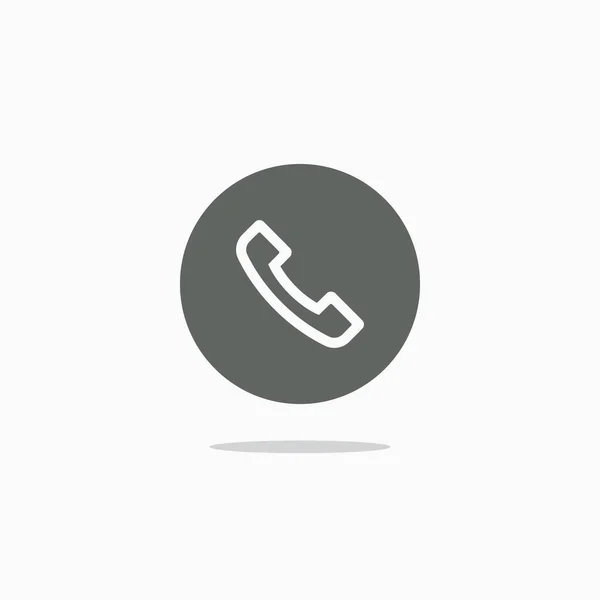 Phone Vector Icon Web Site Mobile App — Stock Vector