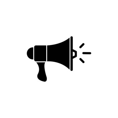 Megafon hoparlörü vektör illüstrasyon eps10