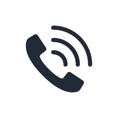 Moda tasarımı eps10 'da telefon çağrısı simgesi