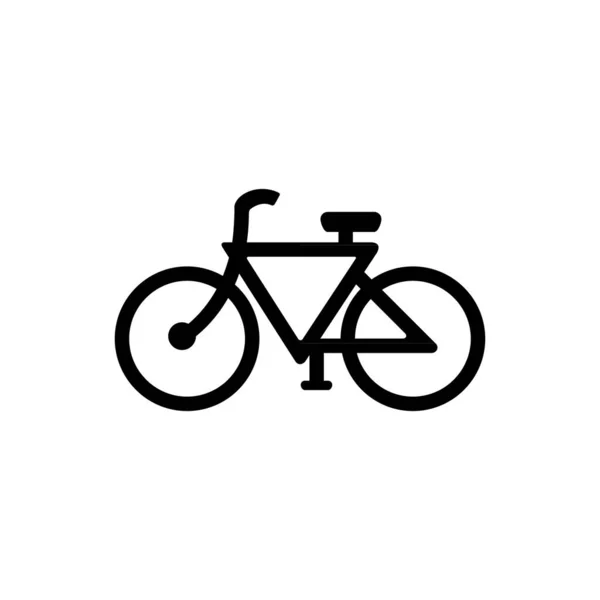 Icono Bicicleta Vector Ilustración Eps — Vector de stock