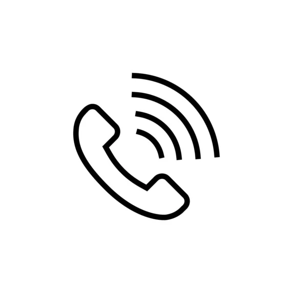 Symbole Icône Appel Vocal Vecteur Eps10 — Image vectorielle
