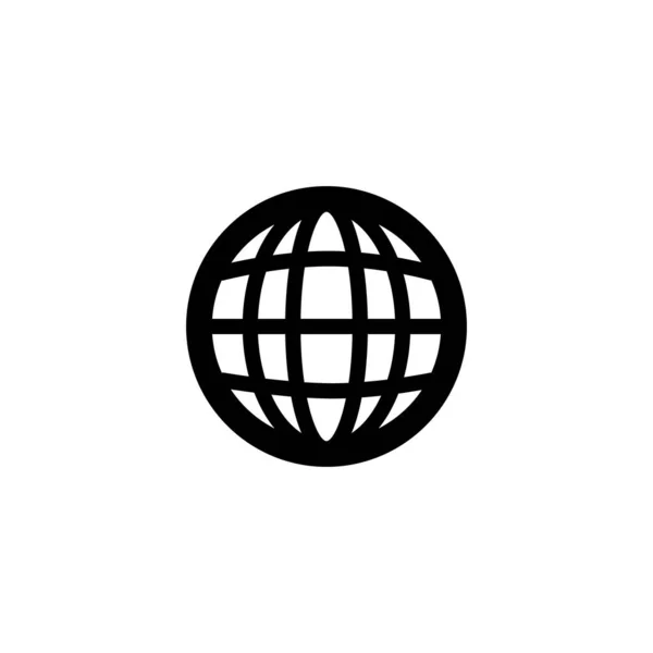 World Icon Web Icon Vector Illustration Eps — Stock Vector