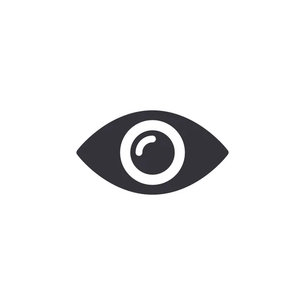 Icono Del Ojo Para Aplicaciones Médicas Sitios Web — Vector de stock