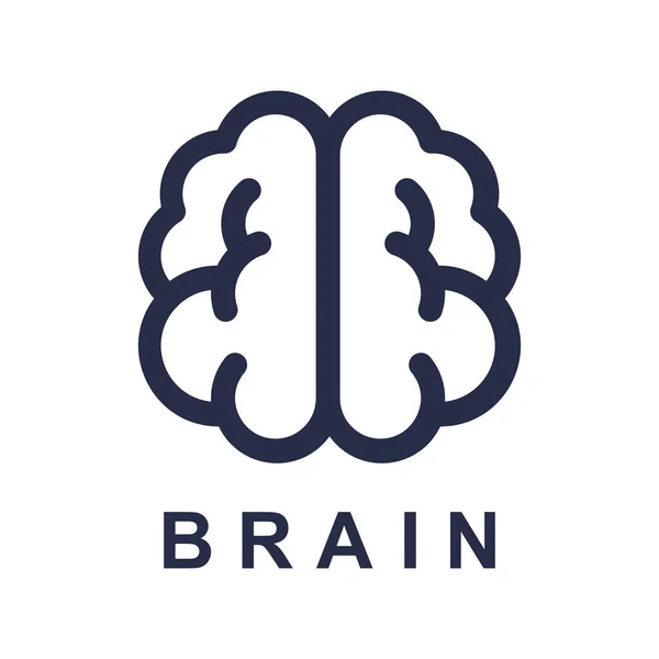 Premium Vector  Brain test logo design template