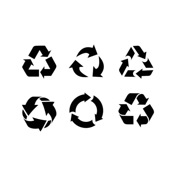 Illustration Des Recycling Symbols Logo — Stockvektor