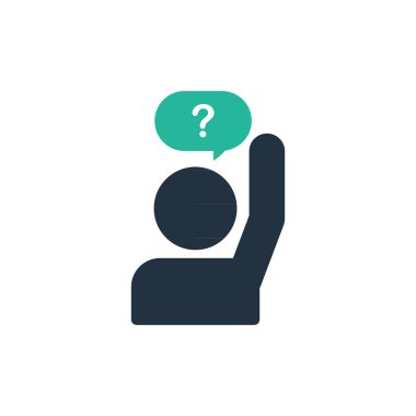 Simge vektörüne sormak için elinizi kaldırın