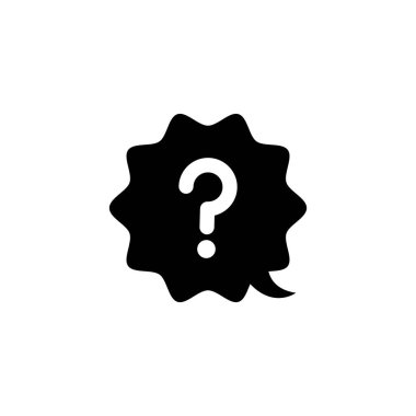 soru işaretli konuşma balonu