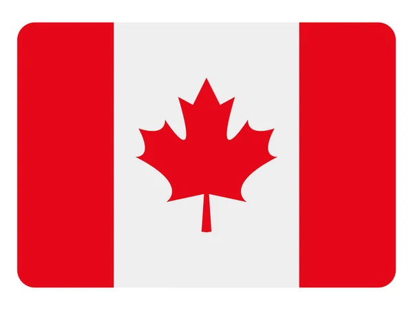 Vektor Bild Kanada Flagga Eps — Stock vektor