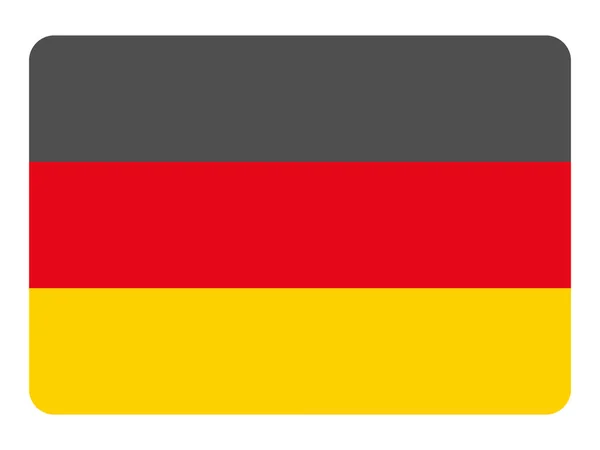 Imagen Vectorial Alemania Bandera Eps — Vector de stock