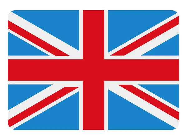 Векторное Изображение Флага Великобритании Eps — стоковый вектор