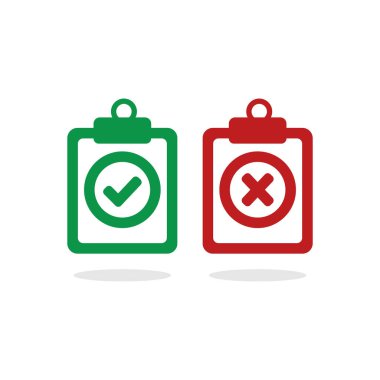 Pano simgesinde işaretle ve çapraz işaretle