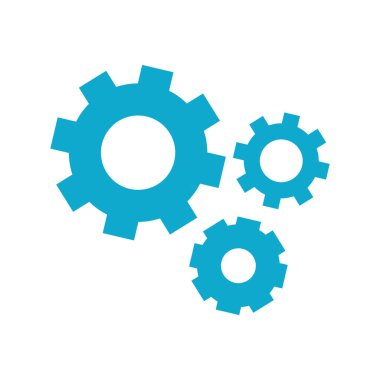 ayar simgesi vektör illüstrasyonunu ayarla