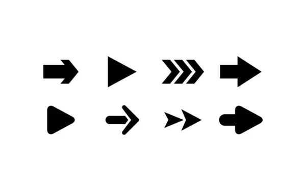 箭头符号向量集合 — 图库矢量图片