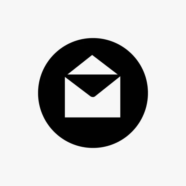 Logotipo Ícone Símbolo Envelope Aberto —  Vetores de Stock