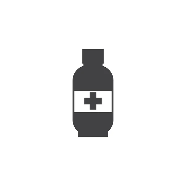 Символ Пляшки Ліків Графічного Веб Дизайну — стоковий вектор