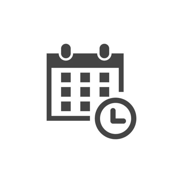 Kalendersymbol Für Website Design Mobile Anwendung — Stockvektor