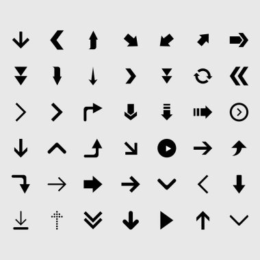 Oklar ve yön sembolü