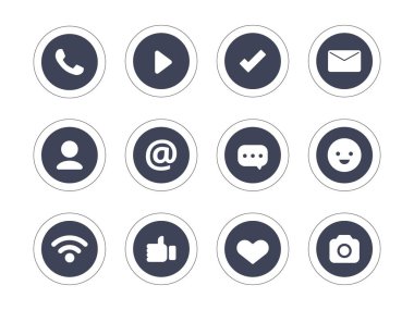 Web simgesi simgesi seti