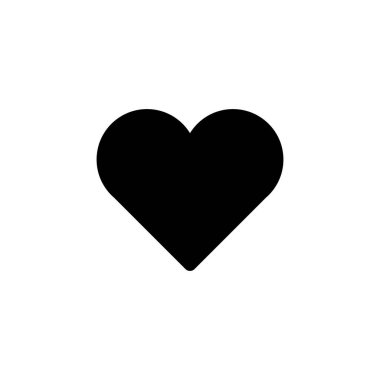 Valentine 'ın kalp vektör simgesi