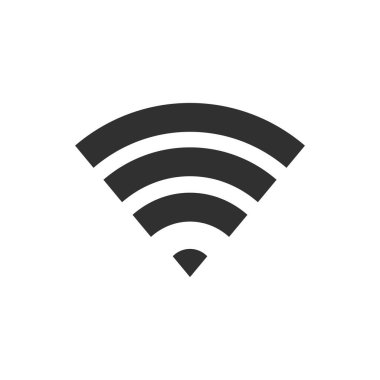 Wifi simgesi vektörü