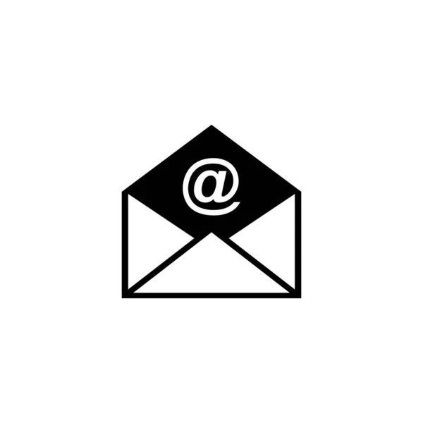 Logotipo Ícone Envelope Email Aberto —  Vetores de Stock