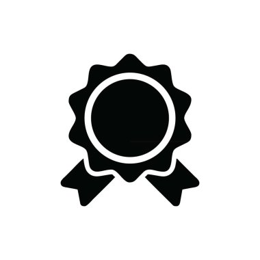 Madalya ödülü ikon vektörü