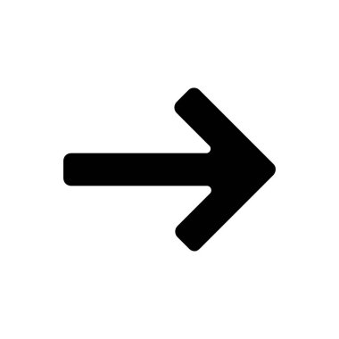 Sonraki simge vektörü beyaz arkaplanda izole edildi